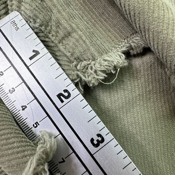Mossimo Womens High Waist Corduroy Shorts Olive Size‎ 14 - Picture 4 of 7